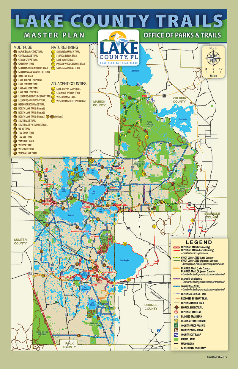Parks & Trails Map